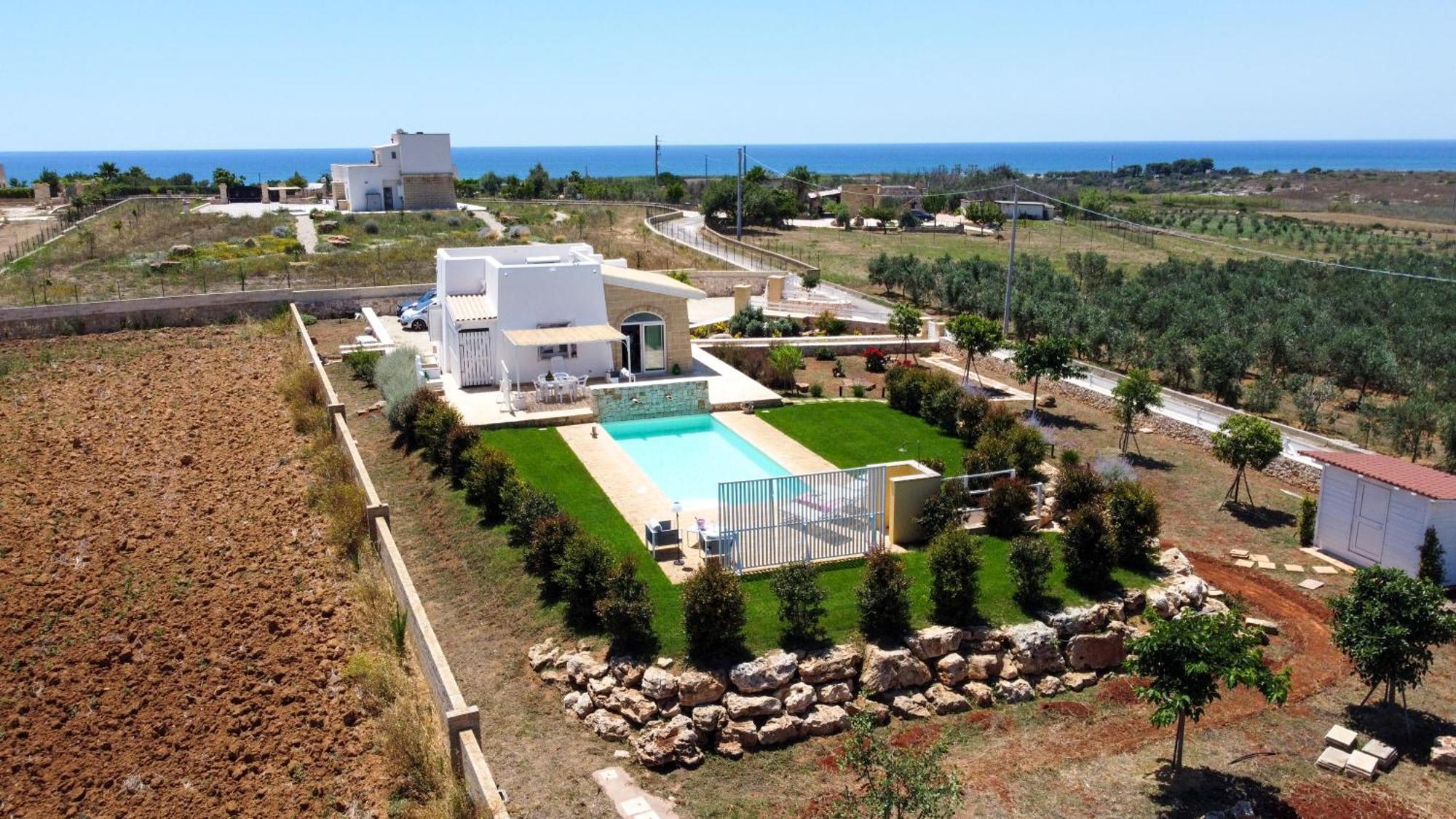 Villa Brezza Dello Ionio Marina Di Pescoluse Exterior foto